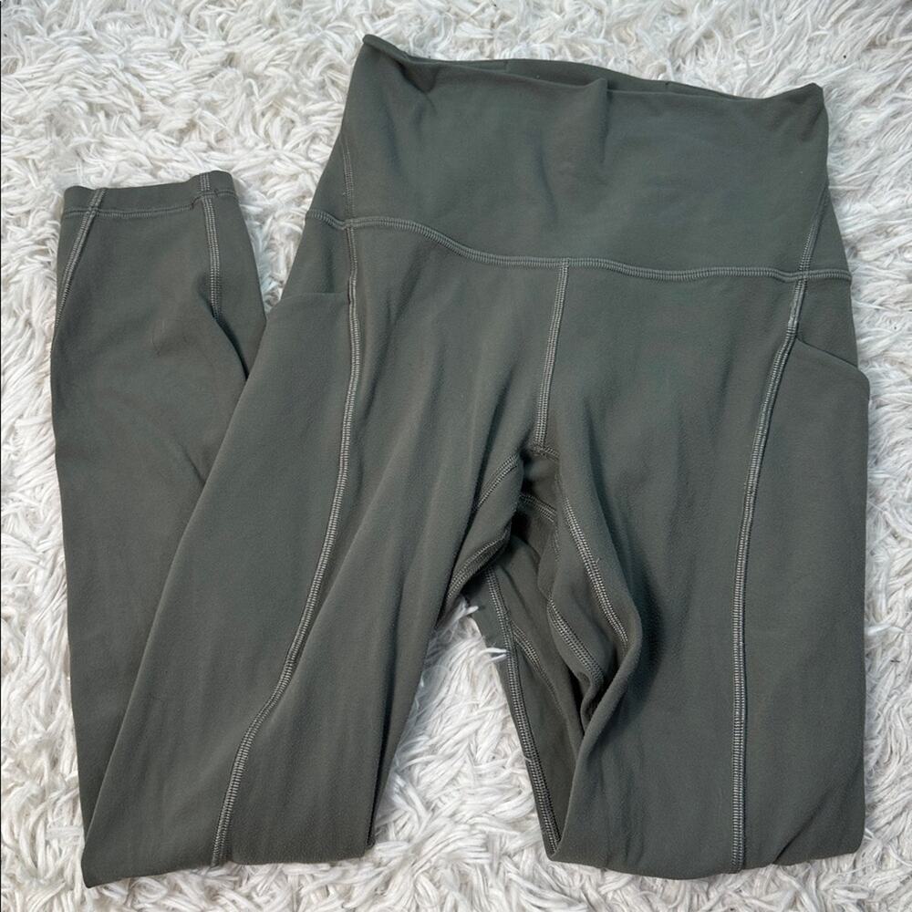Lululemon Align High Rise Pant with Pockets 25" Grey Sage